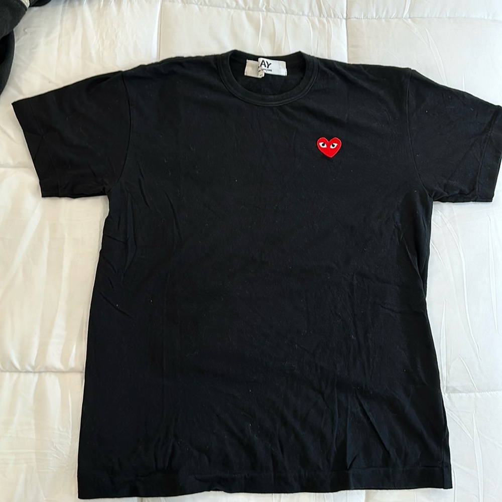 Commes des garçons black tee